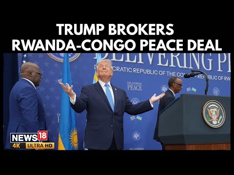 Rwanda Congo Peace Deal | US President Trump Brokers Rwanda Congo Peace Deal | Trump News | N18G Episode cover