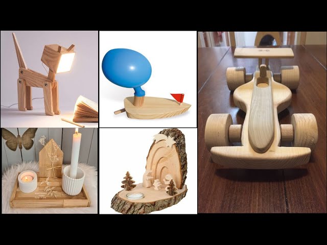 Handmade Wooden Decorative Pieces Ideas /Woodworking projects ideas /scrap  wood project ideas/crafts 