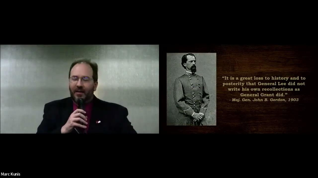 CWRT Feb 2023 Meeting Charles Knight on “Robert E. Lee Day by Day 1861