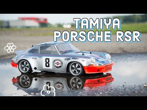 Tamiya RC Outdoor TT-02R Porsche 911 Carrera RSR 1973