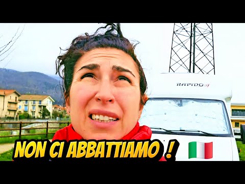 I THINK HE'S ANGRY WITH US! - In CAMPER in Italy 🇮🇹