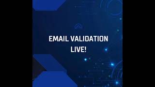 Email Validation Live!
