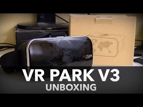 VR PARK V3 | Google Cardboard Headset Unboxing