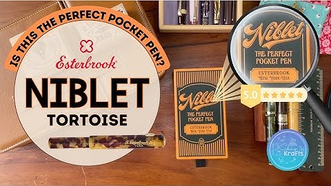 Is the Esterbrook Niblet the PERFECT Pocket Fountain Pen?