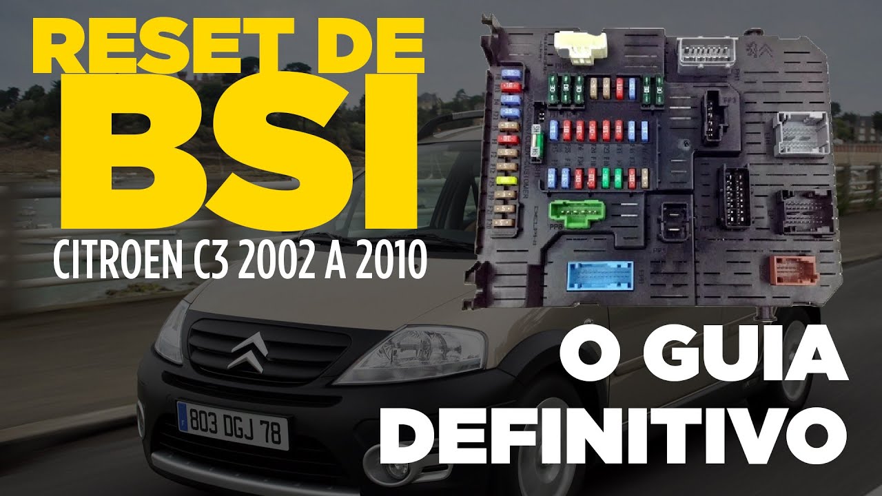O GUIA DEFINITIVO, Como RESETAR o Módulo BSI do PEUGEOT e CITROEN