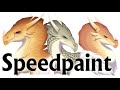 Wings of Fire - Sisters That Burn, Blister, and Blaze Speedpaint