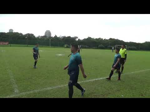 108年大臺北社會人足球聯賽 08/18 第二級賽事 - 野孩子 (彩) vs 50 U.F.C. (深綠)下半場