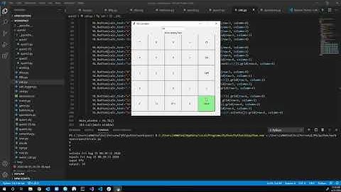 UIS Python Calculator using Tkinter and Sympy module