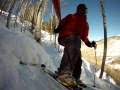 Vail  mudslide chute  tree skiing