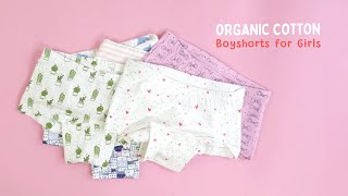 Keebee Organic Cotton Boy Shorts for Girls | Comfort Meets Style