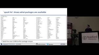 Spack  A Package Manager for HPC