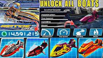 Riptide Gp2 mod  apk+obb unlimited money, unlocked all boats  is not fake 100% real hack