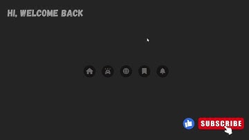 Animated Responsive Navbar with CSS | Animated Navbar Html Css