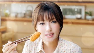 深田恭子がちょっとツンデレな看板娘に!?ニチレイ極上ヒレかつCM+メイキング