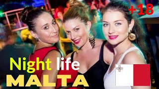 Where to Party in Paceville || Nightlife in Malta || মাল্টা দেশ সম্পর্কে অজানা তথ্য😱 Redlight Area!