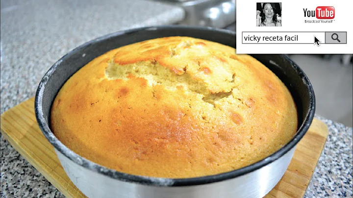 PAN DE VAINILLA | #VickyRecetaFaci...