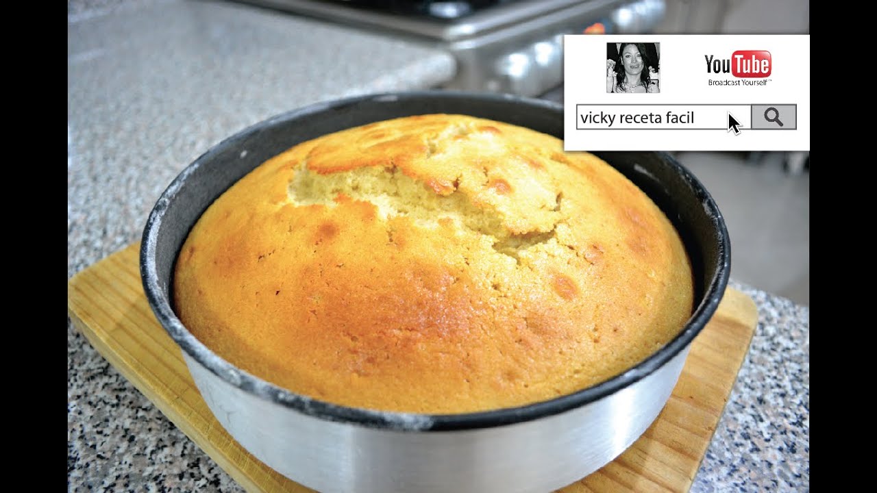 PAN DE VAINILLA | #VickyRecetaFacil | VICKY RECETA FACIL