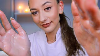 ASMR FULL BODY Massage Roleplay ~ (layered sounds and soft spoken personal attention)
