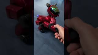 Successfully Repaired Robot Dog Sony AIBO ERS-210 Holiday Red Supercore