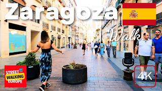 Zaragoza, Spain 🇪🇸 - 4K-HDR Walking Tour