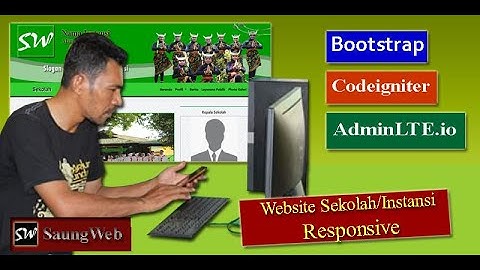 #01 Membuat Landing Page Website Sekolah atau Instansi Menggunakan Bootstrap