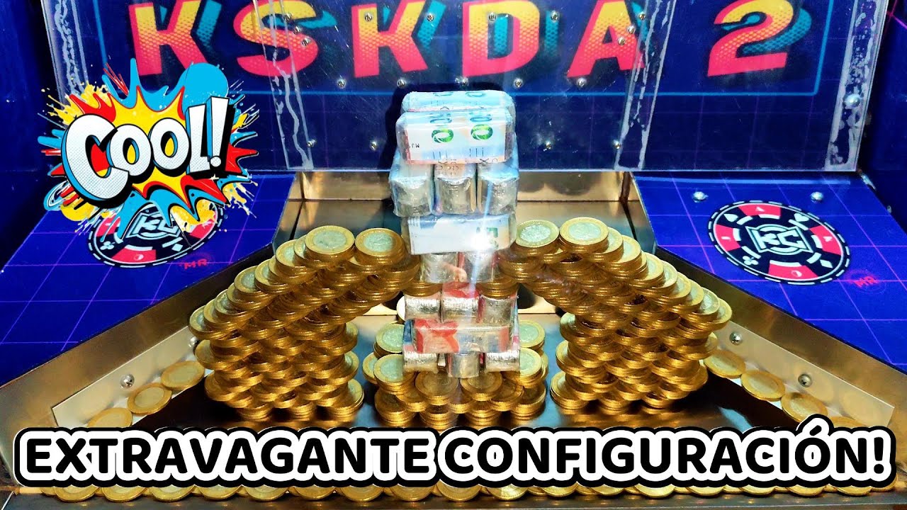 A MANOS LLENAS EN BILLETES NOS AVIENTA LA KSKDA2!! MAQUINA $10 #dinero #foryou #slotmachine #money
