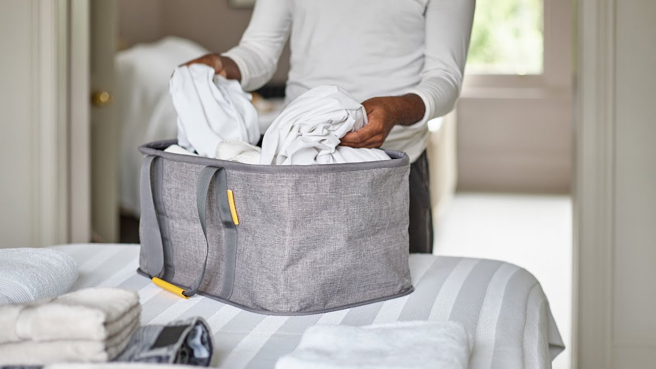 Joseph Joseph HoldAll™ Collapsible 35L Laundry Basket 50023 YouTube