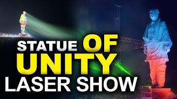 Statue of Unity - Night attraction II Lesser Show- Gujarat