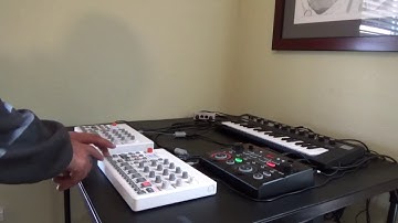 Boss RC202 Loop Station - Yamaha Reface CP - Elektron Model:Samples - US E9 Squier Strat