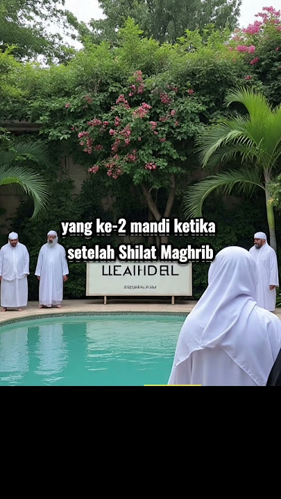 TIGA LARANGAN WAKTU MANDI DALAM ISLAM #fypviral #motivasidiri