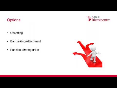 Pensions And Divorce Aj Bell Investcentre
