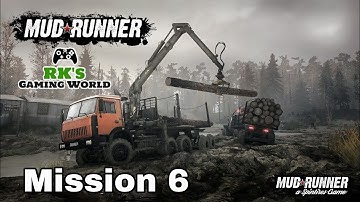 MudRunner Mobile Mission 6 | Crane Operator, #Mudrunner