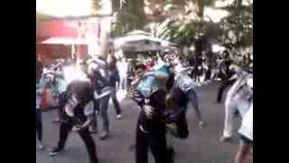 Colgate flash mob