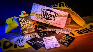 Now on Kickstarter: Probably Illegal - Fake Crimes & Backstabbing Friends For Fun