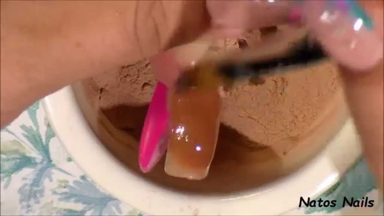 Mezclas Como Hacer Acrilico Color Chocolate Muy Facil Natos