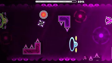 Luminescent Geometry Dash by Nova4664 Weekly Demon "all coins" 2.204