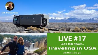 LIVE #17: let&#39;s talk about... Traveling in USA