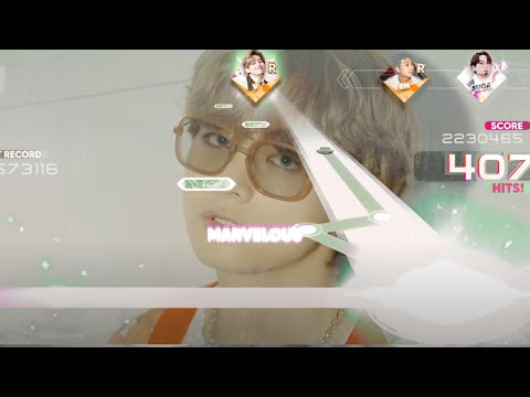 BTS DynamiteのMVをズレないようにステージムービーにしてみた【RHYTHM HIVE】【Fanmade】
