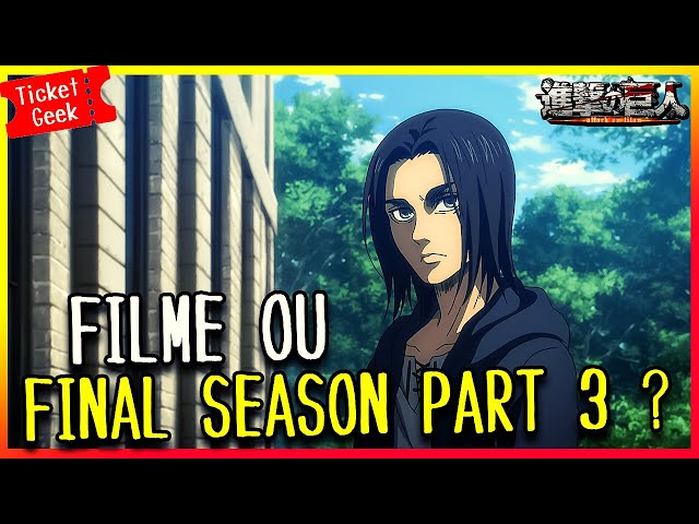 Shingeki no Kyojin Final Season Parte 3 -TRAILER OFICIAL- (LEGENDADO) PT-BR  