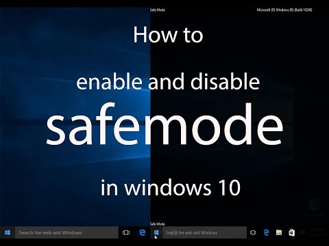 Video: Hvordan Gå Inn I Windows Safe Mode