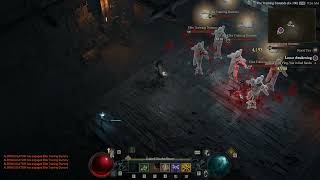 NECRO BUG ring of sacrilegious auto CORPSE tendrils CONSUMES the corpse!
