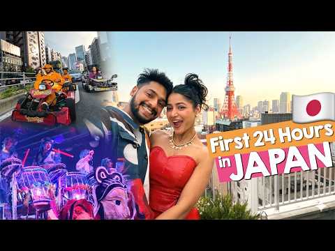 We Finally Visited Our Dream Country 😍 | Crazy first 24 hours in Japan ❤️ Ep. 1