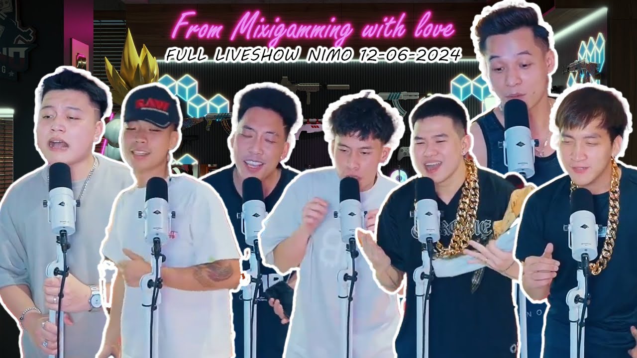 Full Livestream Ca Nhạc MixiGaming NimoTV ngày 12-06-2024 (Khách mời DatKaa, Wxrdie)