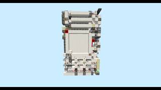 Small Observerless 7x7 Seamless Piston Door (1196 Blocks)
