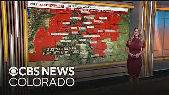 First Alert Weather Day: High Fire Danger with warm and windy conditions thumbnail