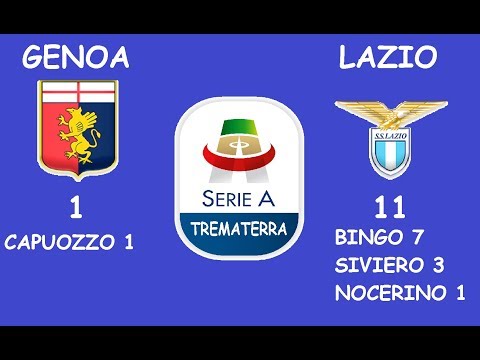 Torneo Fratelli Trematerra Serie A Genoa VS Lazio 1-11