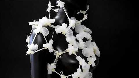 Infosphere White Spots I - Soft Robotics Wearable Exoskeleton