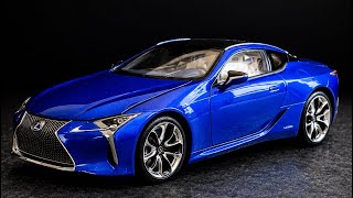 Lexus LC 500h (Original Dealer Edition Model) | 1:18 Scale Diecast Model Car Unboxing