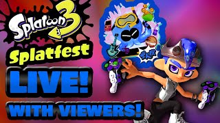 🔴 TEAM BUCKET LIST FTW! Splatoon 3 live with viewers!