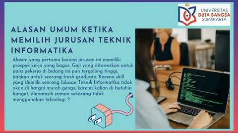 Tugas PKKMB : Review Singkat Jurusan Teknik Informatika